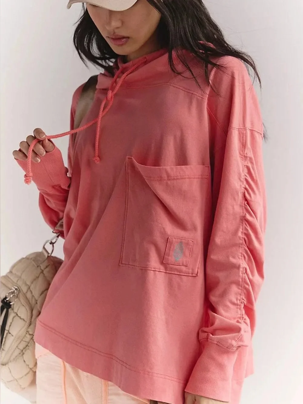 Free People Movement Women's Hot Shot Hooded Layer Oversized Jacket